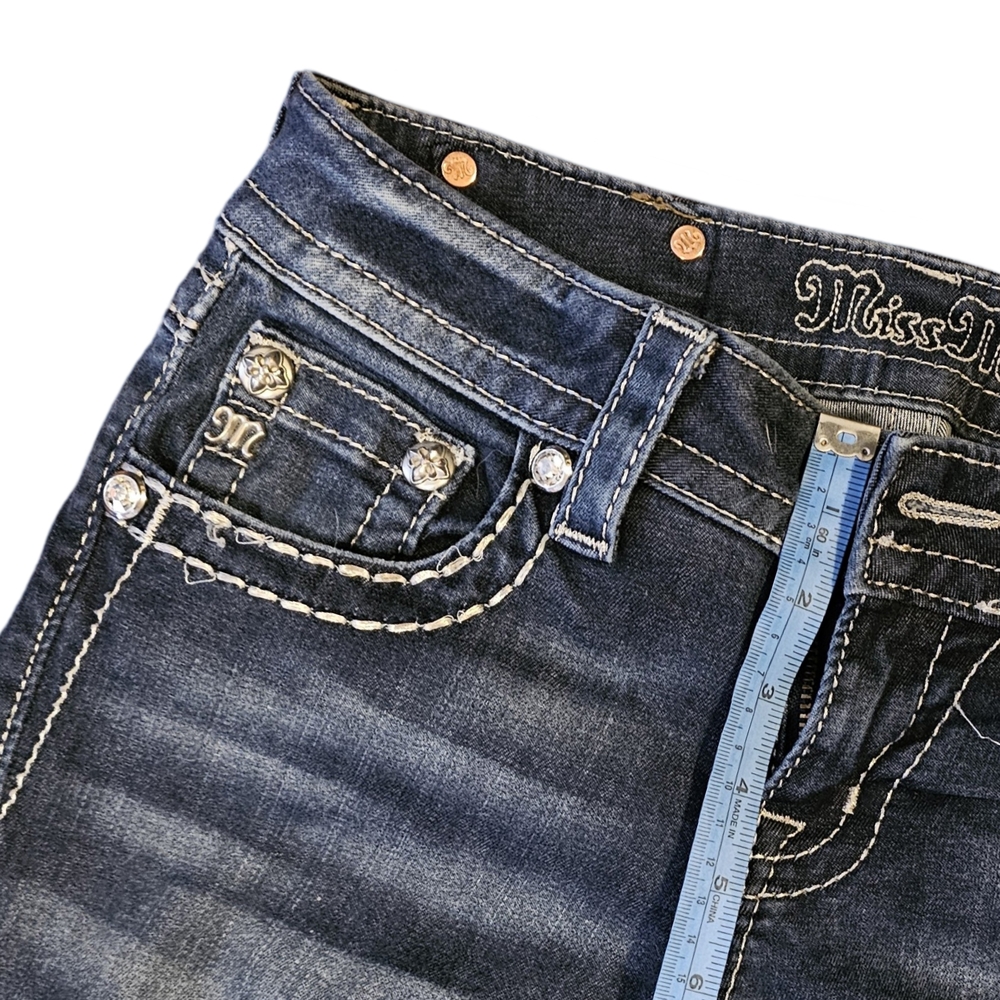 Womens Blue Denim Jeans - Picture 3 of 6